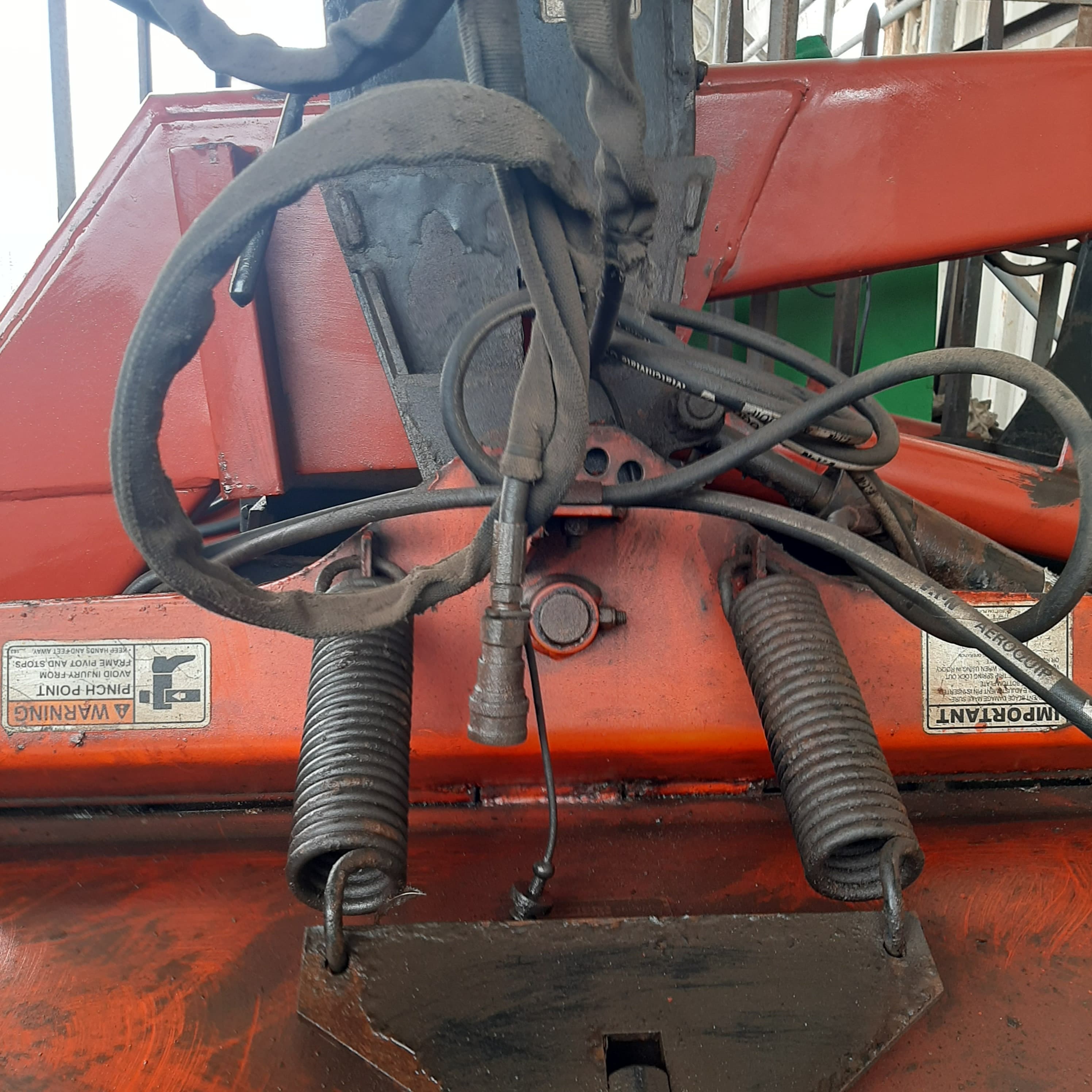 Sistema de rufa delantero para kubota